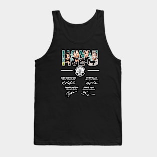 Hawaii Five 0 Tv Series Signatures Tank Top